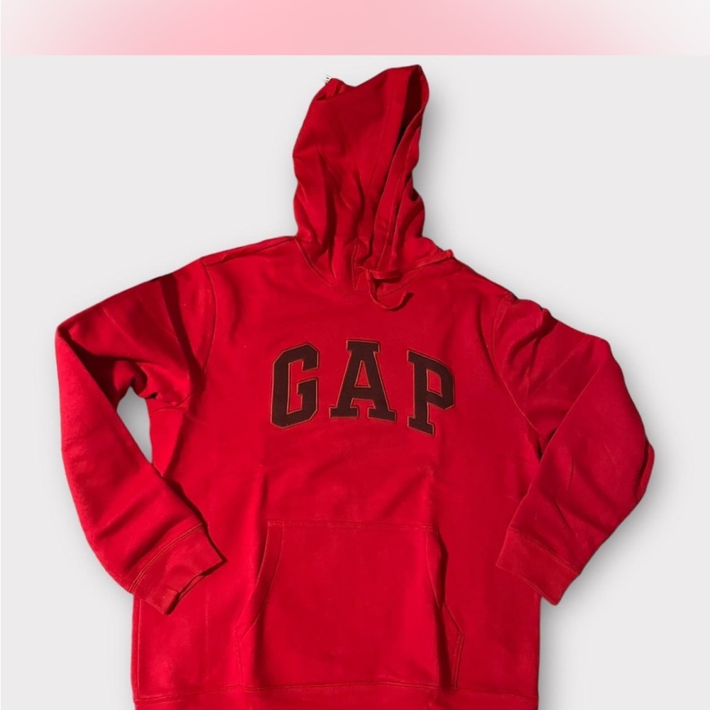 GAP Vibrant Red Pullover Hoodie